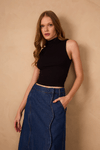 Blusa Básica Canelada