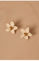 Brinco Hibisco Palha