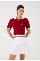 Polo Tricot Bordada