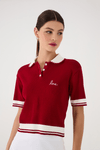 Polo Tricot Bordada