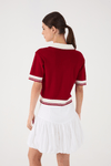 Polo Tricot Bordada
