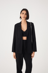Blazer Linho Fendas