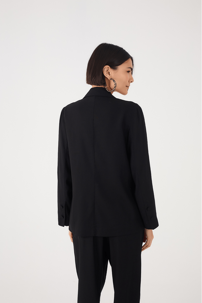 Blazer Linho Fendas