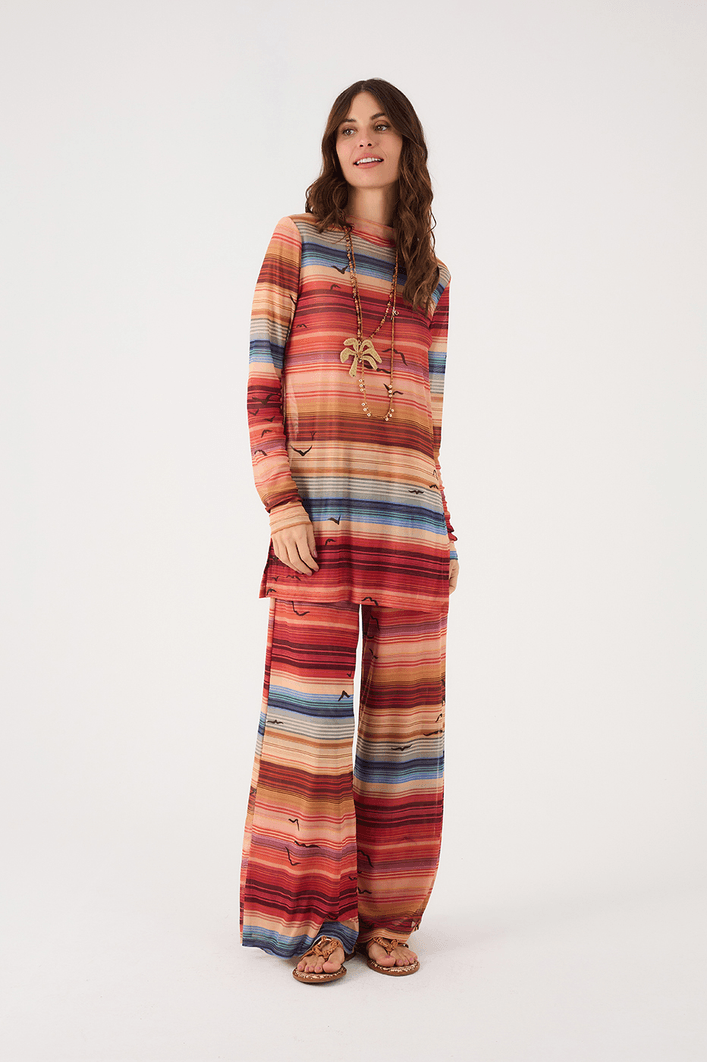 Conjunto Tule Estampa Arpoador