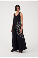 Vestido Regata Com Bordado