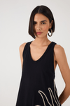 Vestido Regata Com Bordado