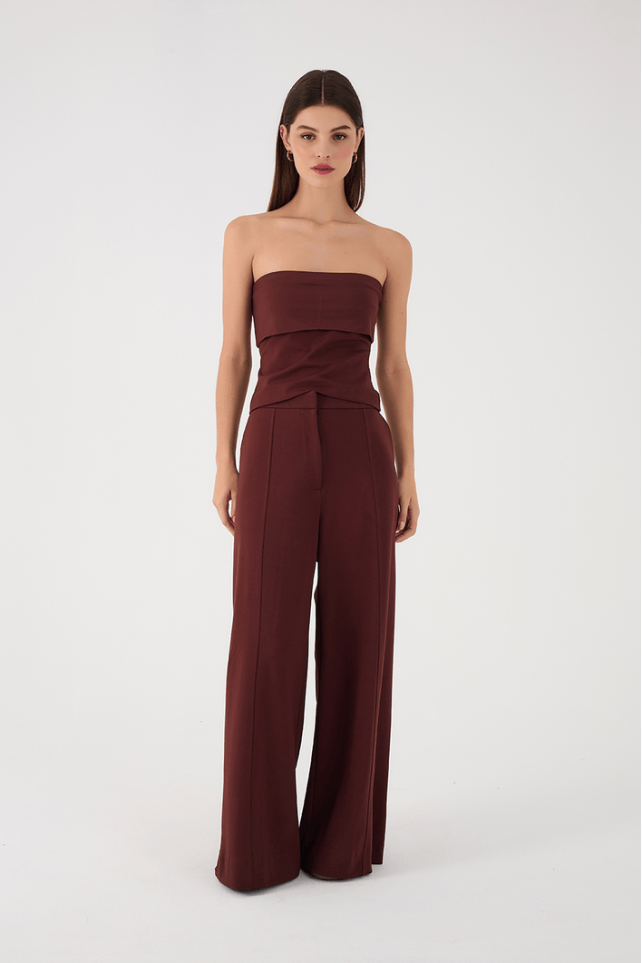 Calça Wide Leg Alfaiataria