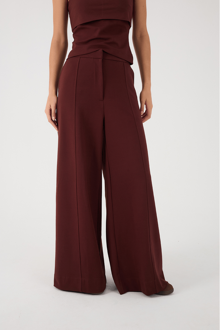 Calça Wide Leg Alfaiataria
