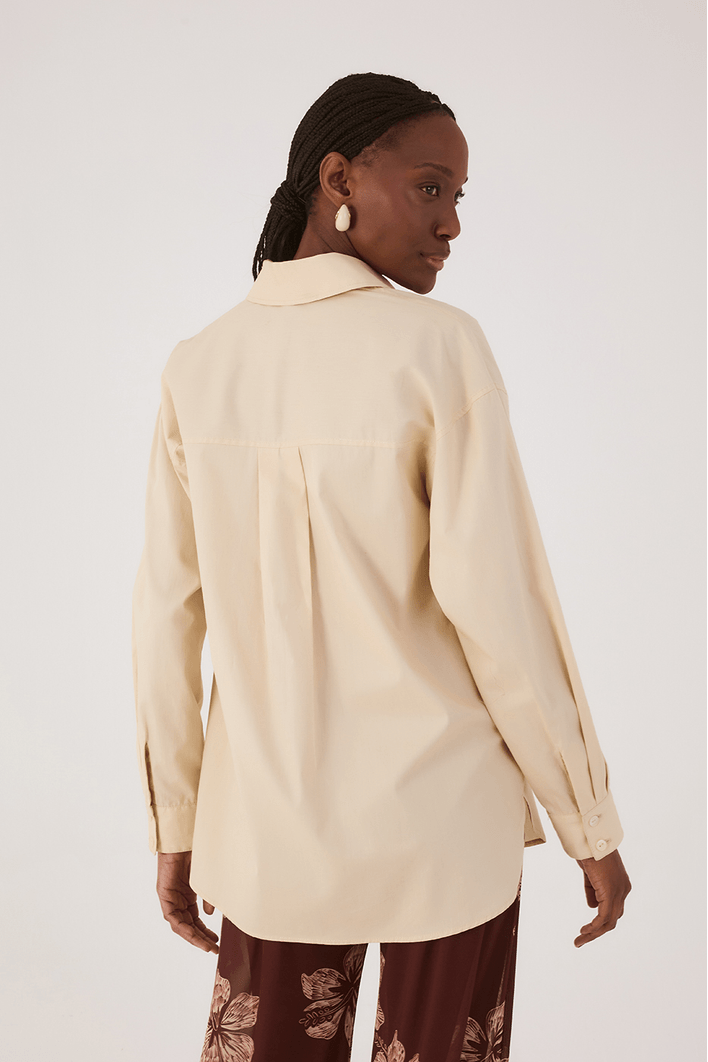 Camisa Oversized Pregas