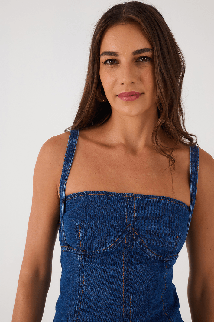 Blusa Jeans Maré Cheia