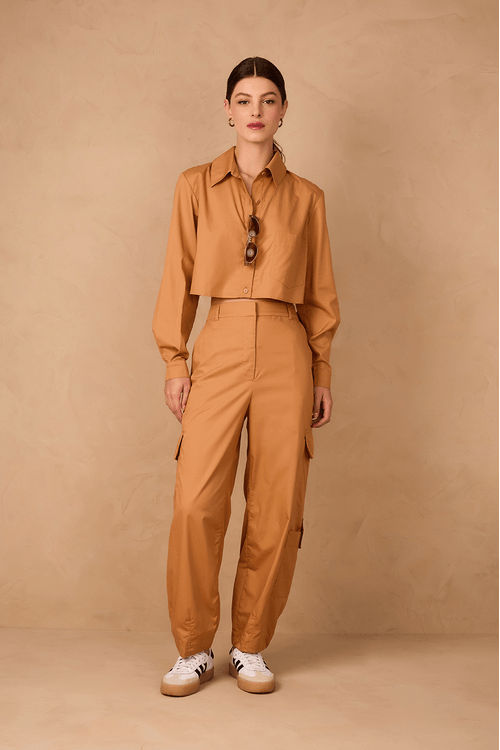 Calça Cargo Algodão