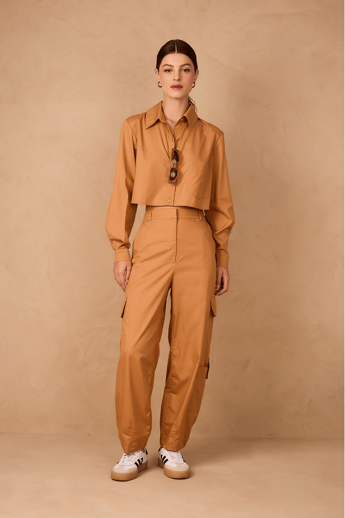 Calça Cargo Algodão