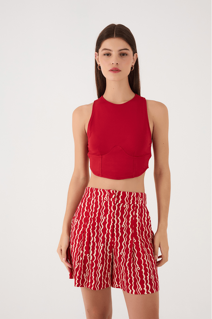 Blusa Corselet