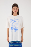 T-shirt Silk Welcome To Rio