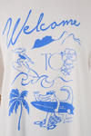 T-shirt Silk Welcome To Rio