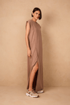 Vestido Reto Fenda