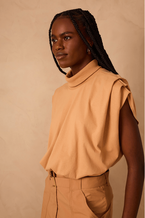 Blusa Prega Ombros