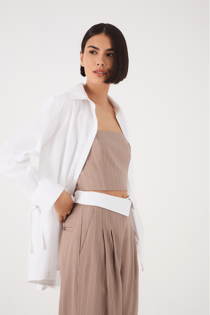 Top Risca de Giz Sem Alça