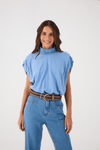 Blusa Prega Ombros