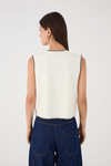 Colete Tricot Com Detalhe