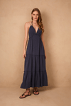 Vestido Longo Maria Alça Dupla