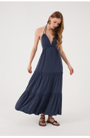 Vestido Longo Maria Alça Dupla