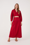 Vestido Algodão Cropped 2 Em 1