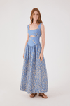 Vestido Cropped Estampa Voo Livre