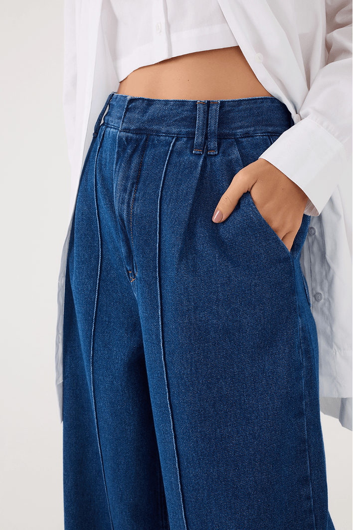 Calça Jeans Alfaiataria