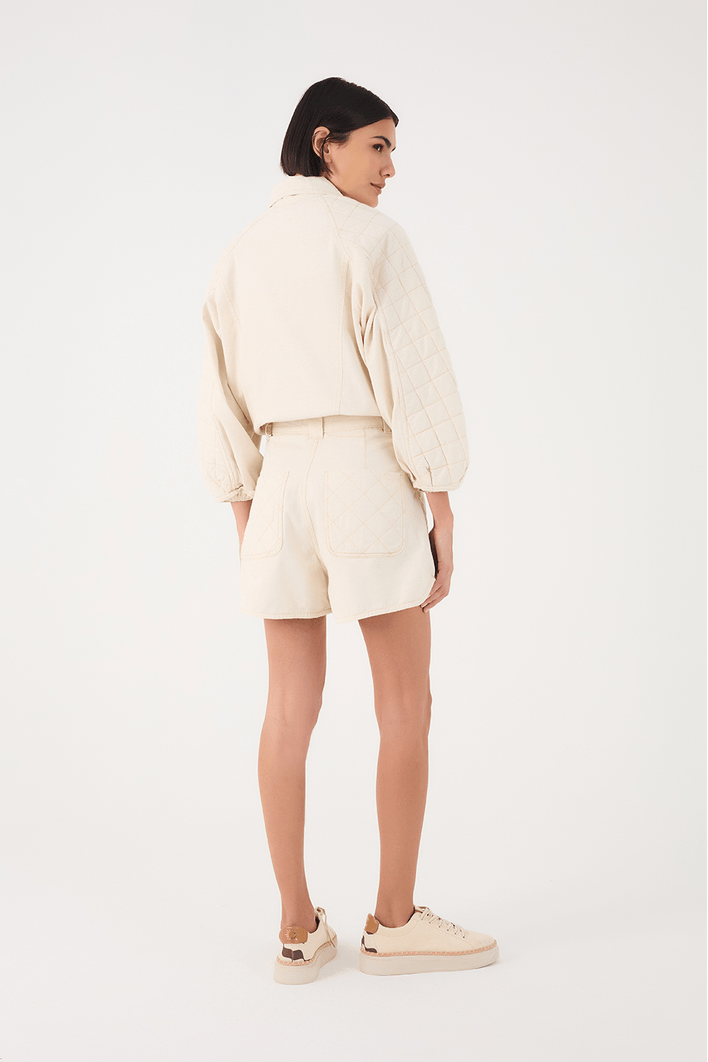 Short Sarja Linho Matelasse