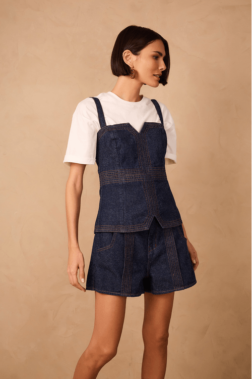 Short Jeans Pespontos