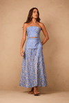 Saia Cropped Estampa Voo Livre