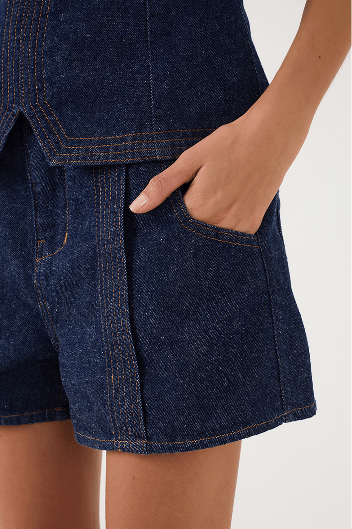 Short Jeans Pespontos