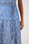 Saia Cropped Estampa Voo Livre