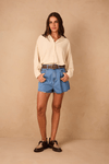 Short Jeans Basic Clear