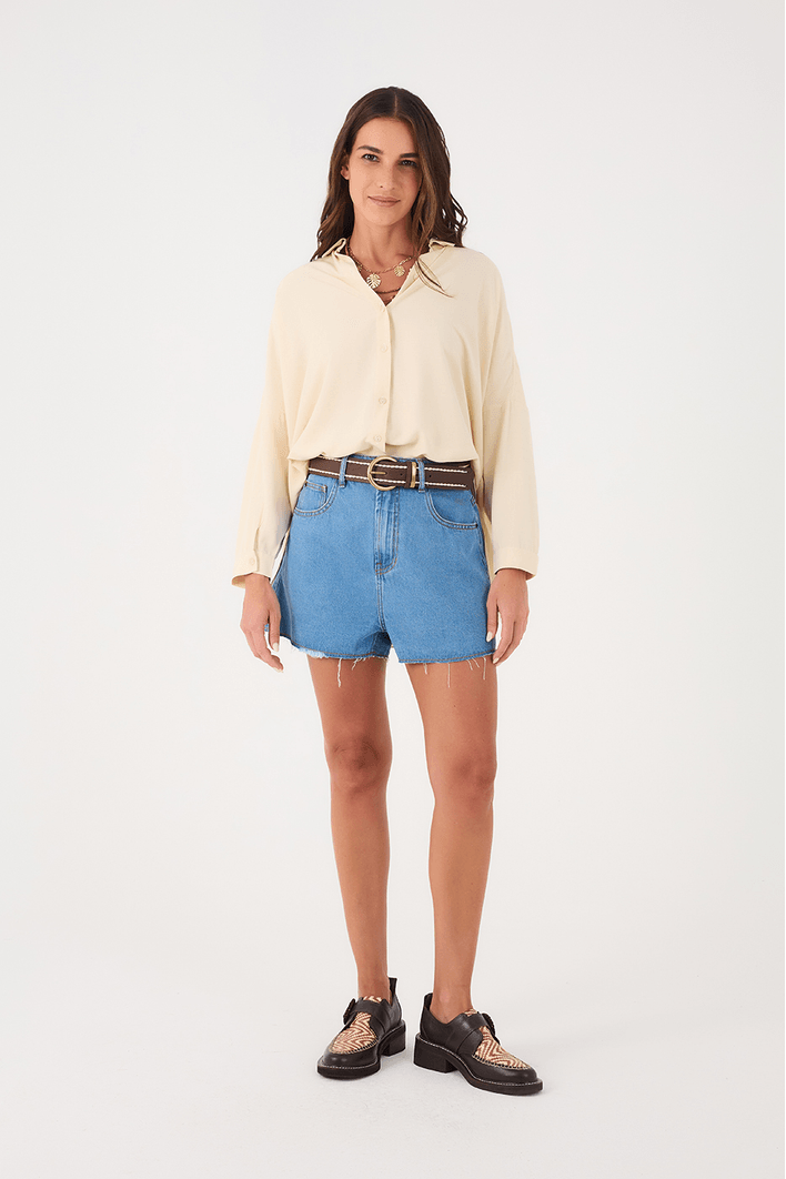Short Jeans Basic Clear