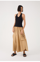 Vestido Malha Com Nylon