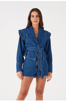 Short Jeans Alfaiataria