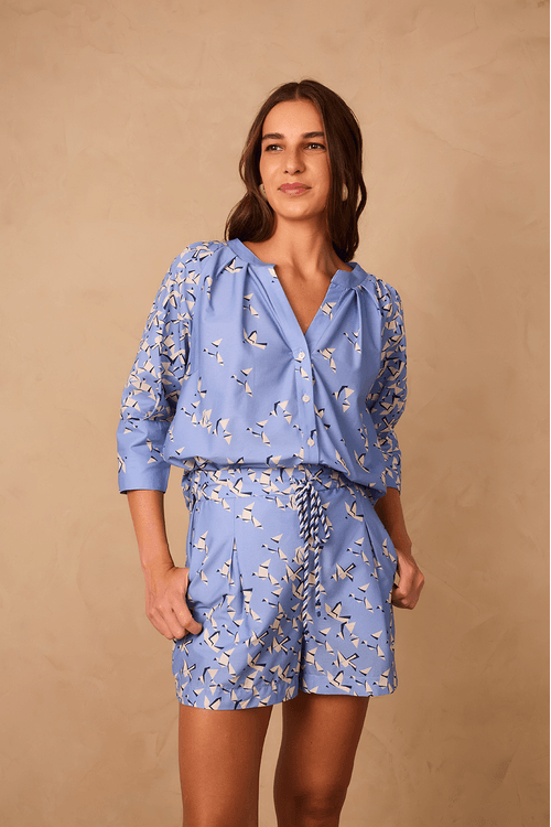 Blusa Estampa Voo Livre