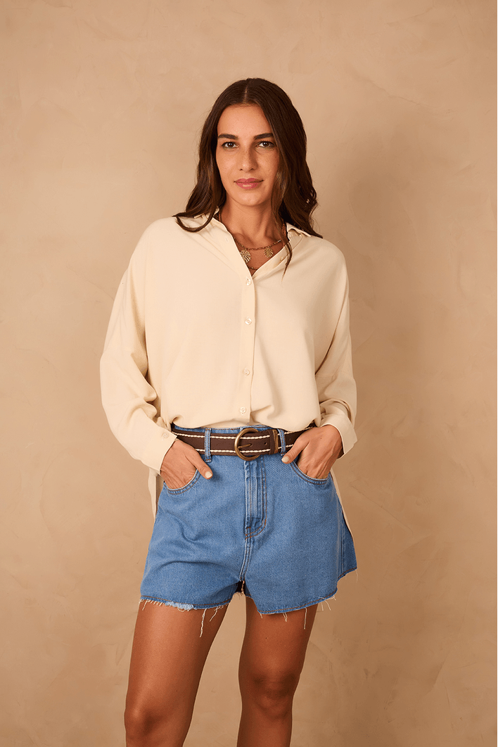 Camisa Cava Deslocada