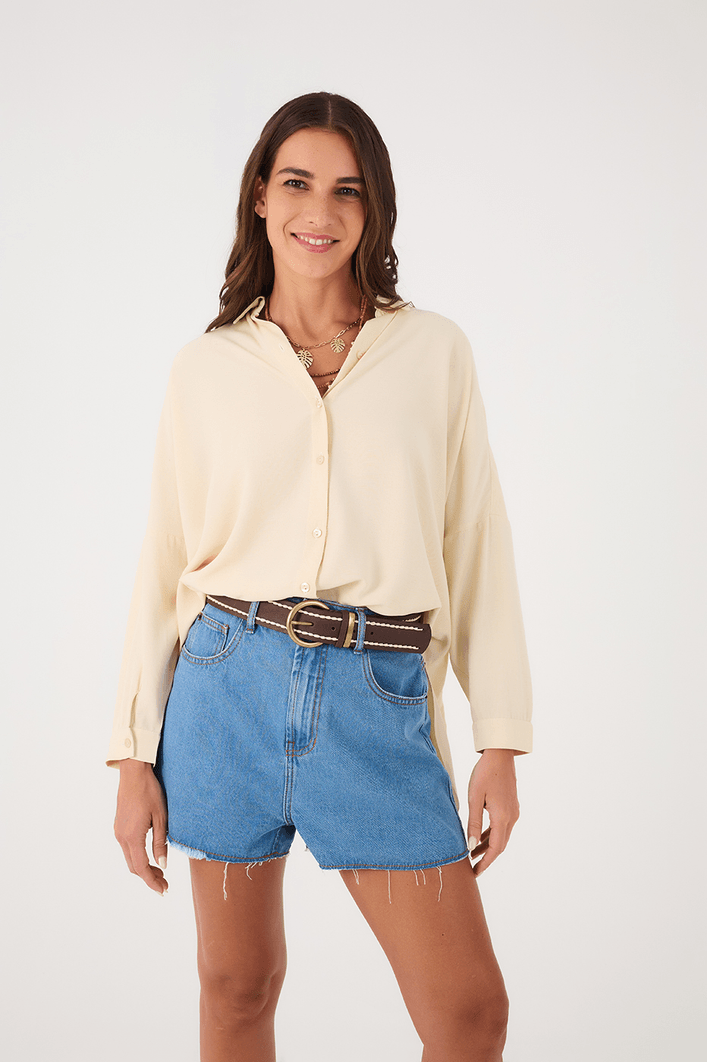 Camisa Cava Deslocada