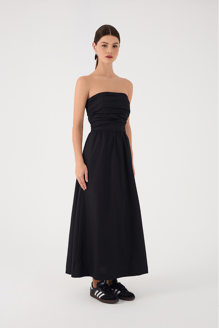 Vestido Cropped Drapeado