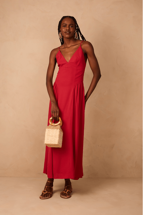 Vestido Cropped Recortes