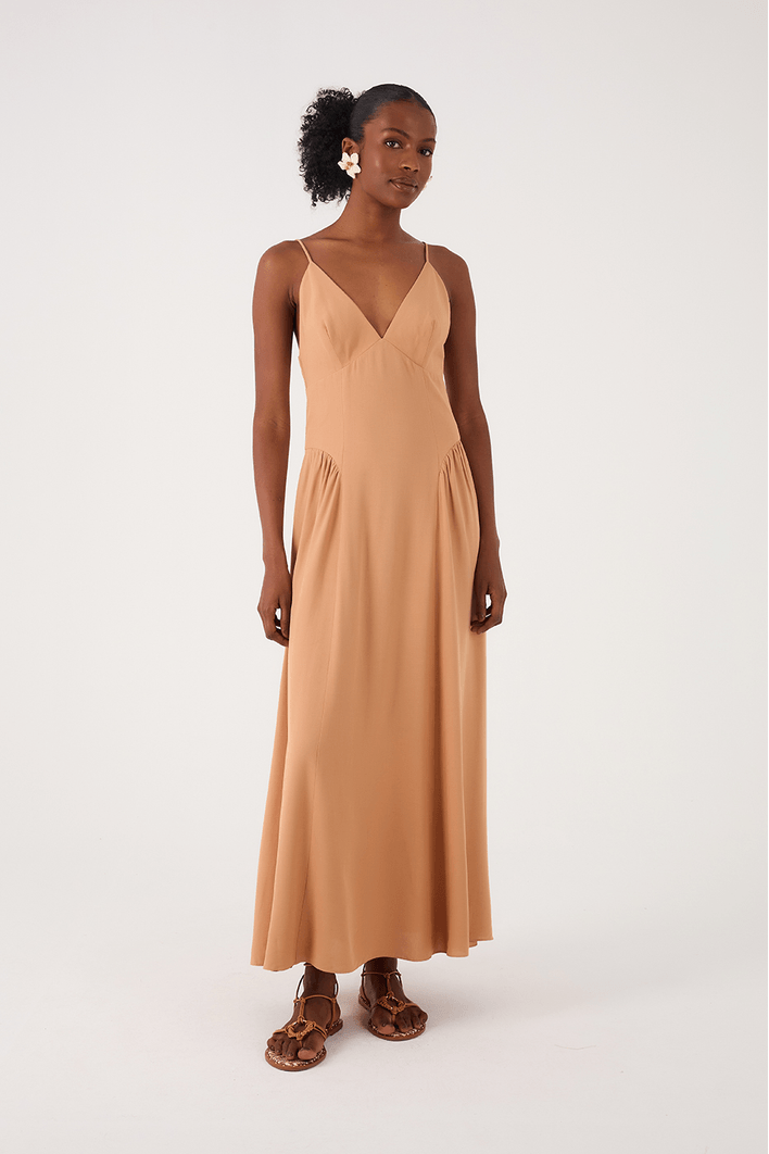 Vestido Cropped Recortes