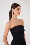 Vestido Cropped Drapeado