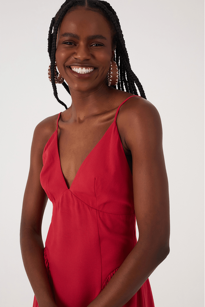 Vestido Cropped Recortes
