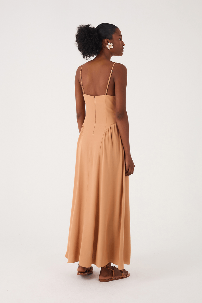 Vestido Cropped Recortes