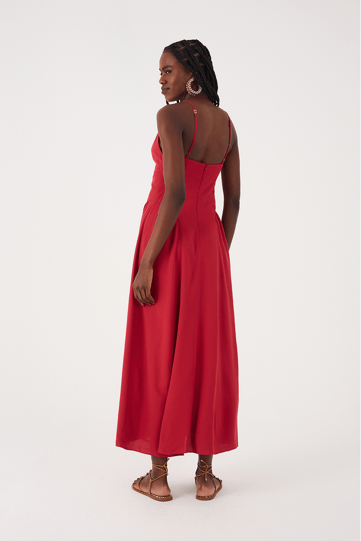Vestido Cropped Recortes