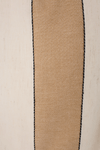Vestido Cropped Linho Listras Recorte