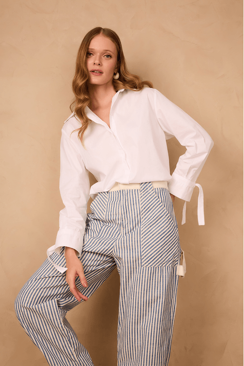 Camisa Algodão Fraldada